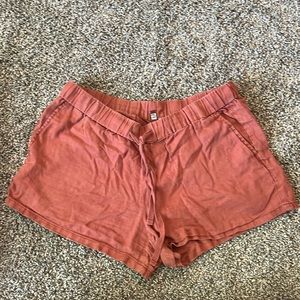 Linen shorts